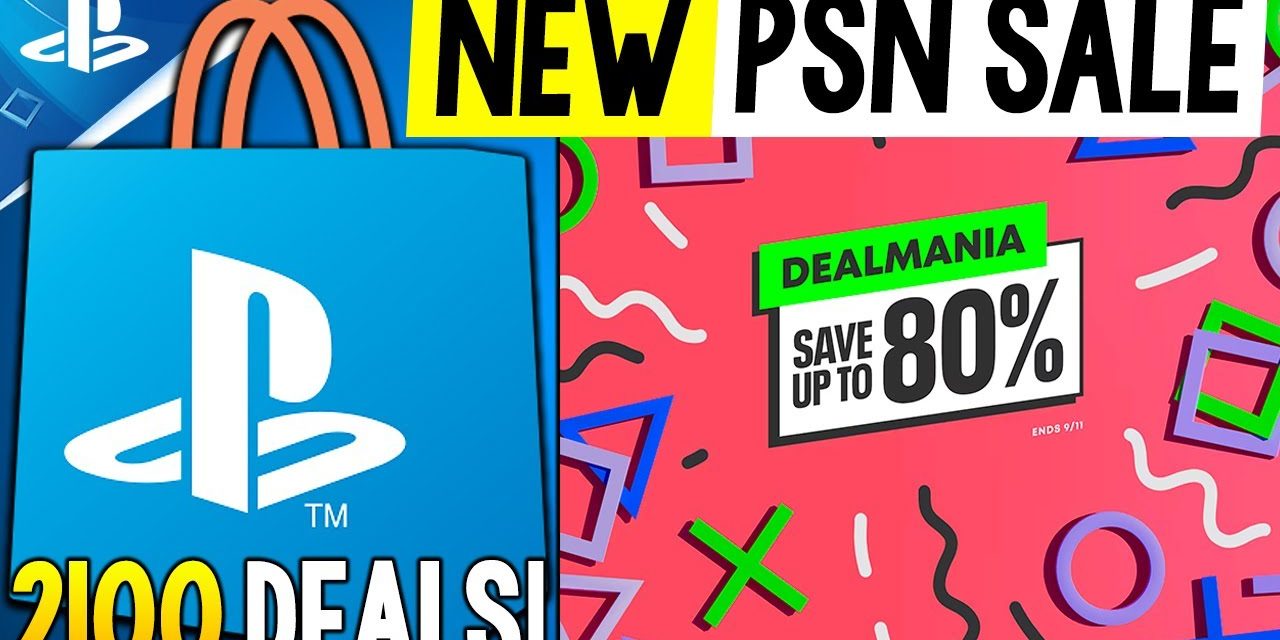 MASSIVE NEW PSN SALE LIVE NOW! PSN Dealmania Sale – 2100+ Deals (NEW PlayStation Game Deals)