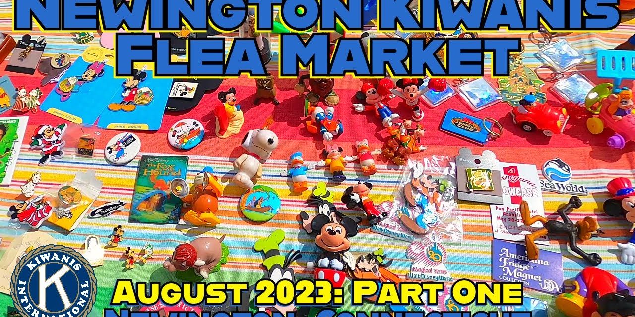 Great Deals as Always at the Newington Kiwanis Flea Market! August 2023, Episode 1!